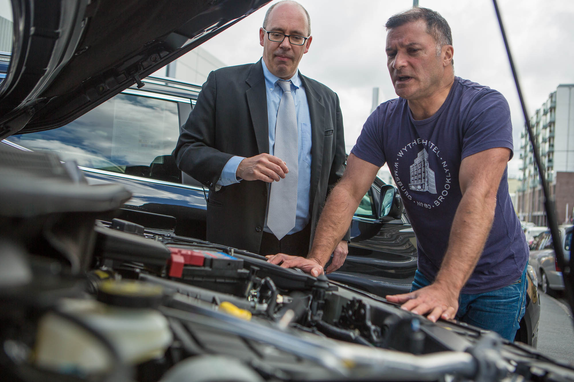 car bonnet check