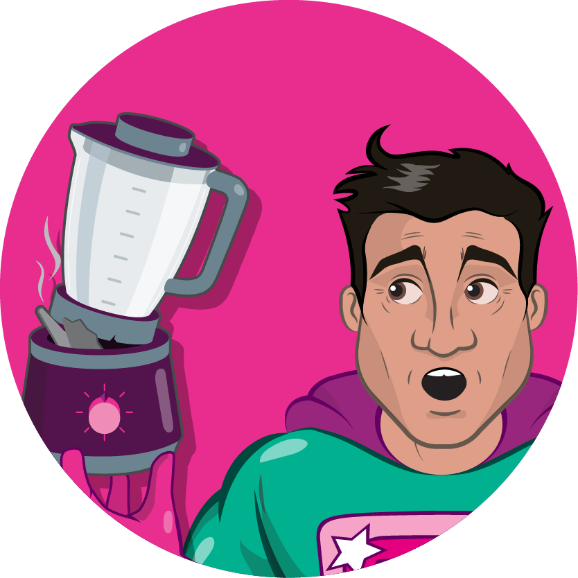 icon superhero blender
